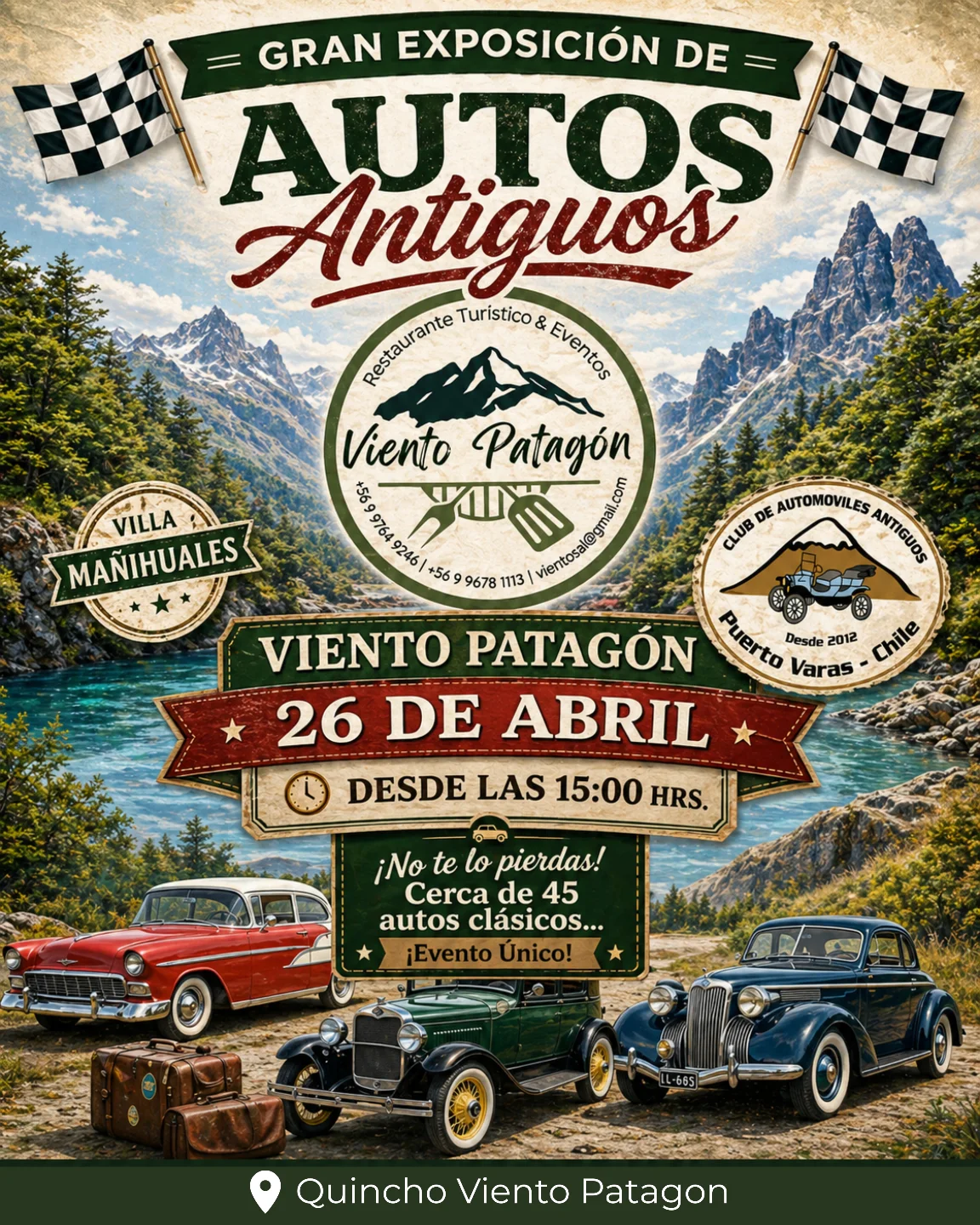 Gran Exposición de Autos Antiguos