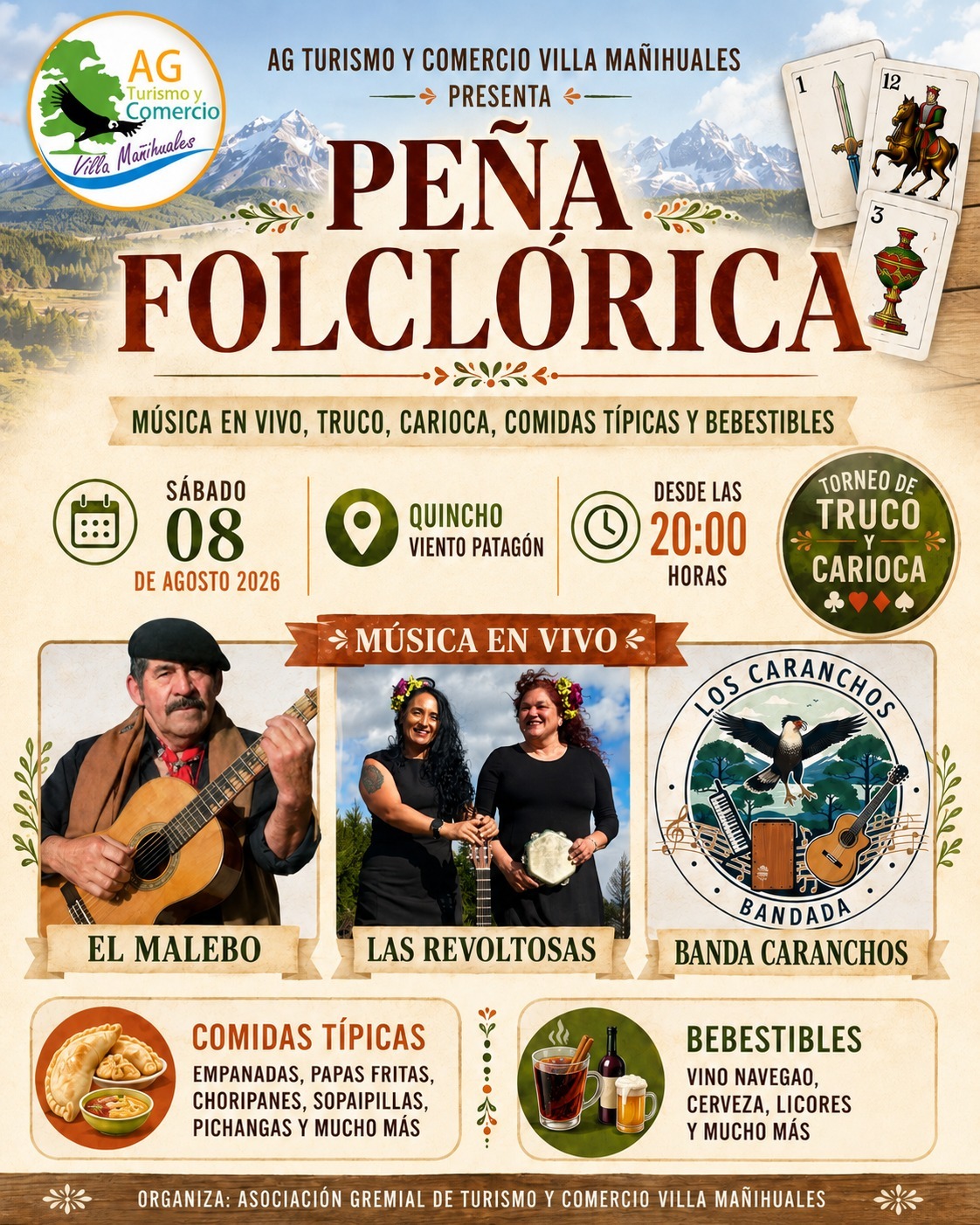 Gran Truco Gran: torneo dentro de la Peña Folclórica